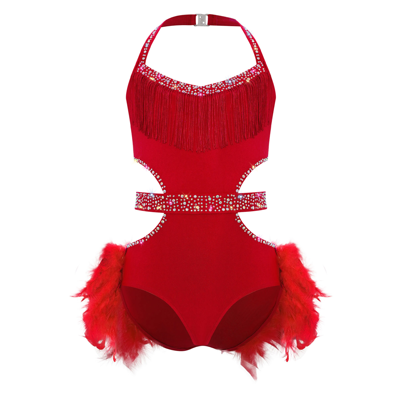 Kids Girls Latin Jazz Dance Co - Rhinestone Banding Trim のレビューと価格