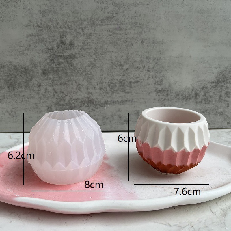 Small Round Meat Planter Silic - Craft Embellishment Storage のレビューと価格