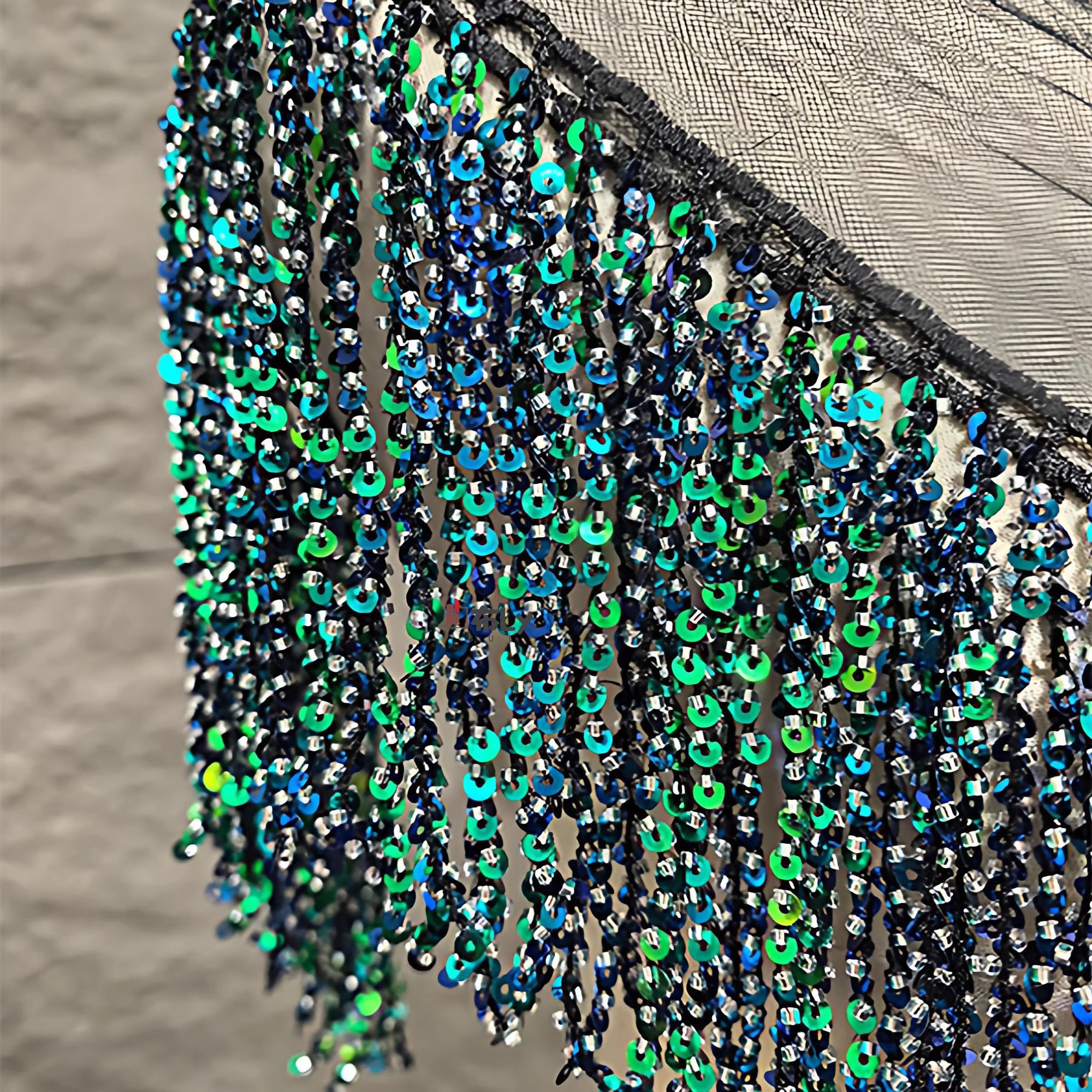 15cm Beaded Sequin Tassel Frin - Beaded Trim Fringe のレビューと価格
