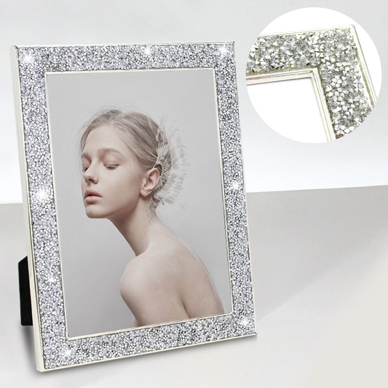 7-Inch Metallic Plated Picture - Sequin Fabric Panel のレビューと価格