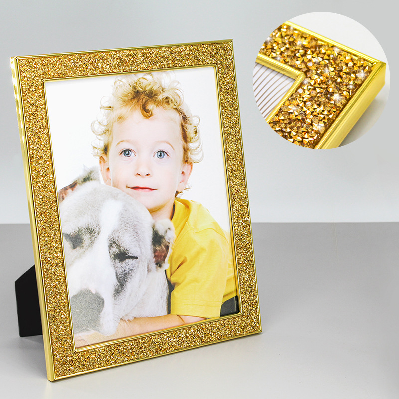 7-Inch Metallic Plated Picture - Sequin Fabric Panel のレビューと価格