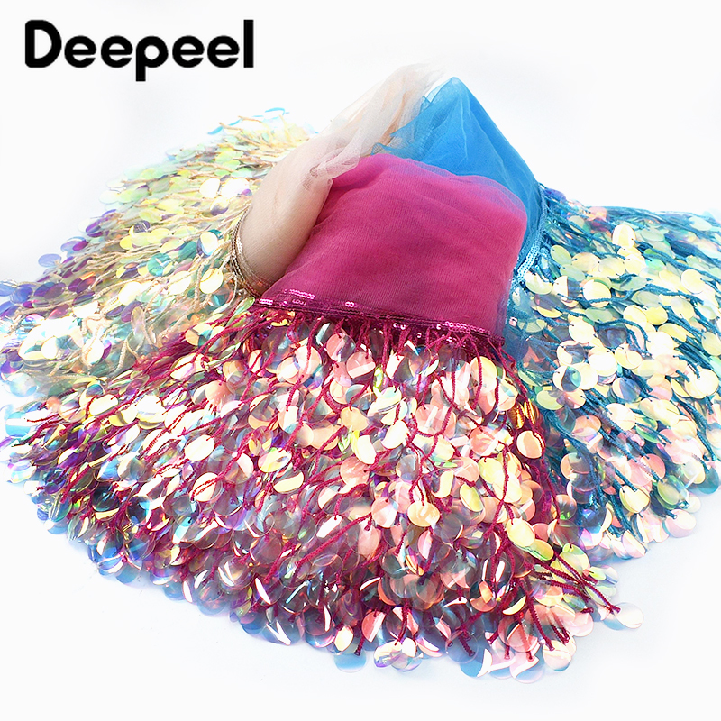 3Yards 17cm Beaded Sequins Tas - Beaded Trim Fringe のレビューと価格