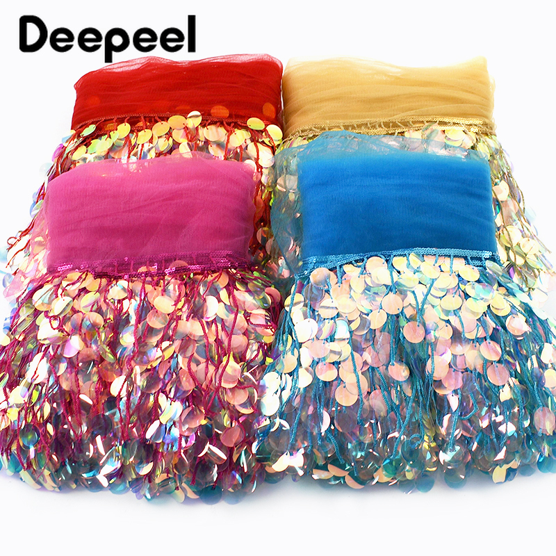 3Yards 17cm Beaded Sequins Tas - Beaded Trim Fringe のレビューと価格