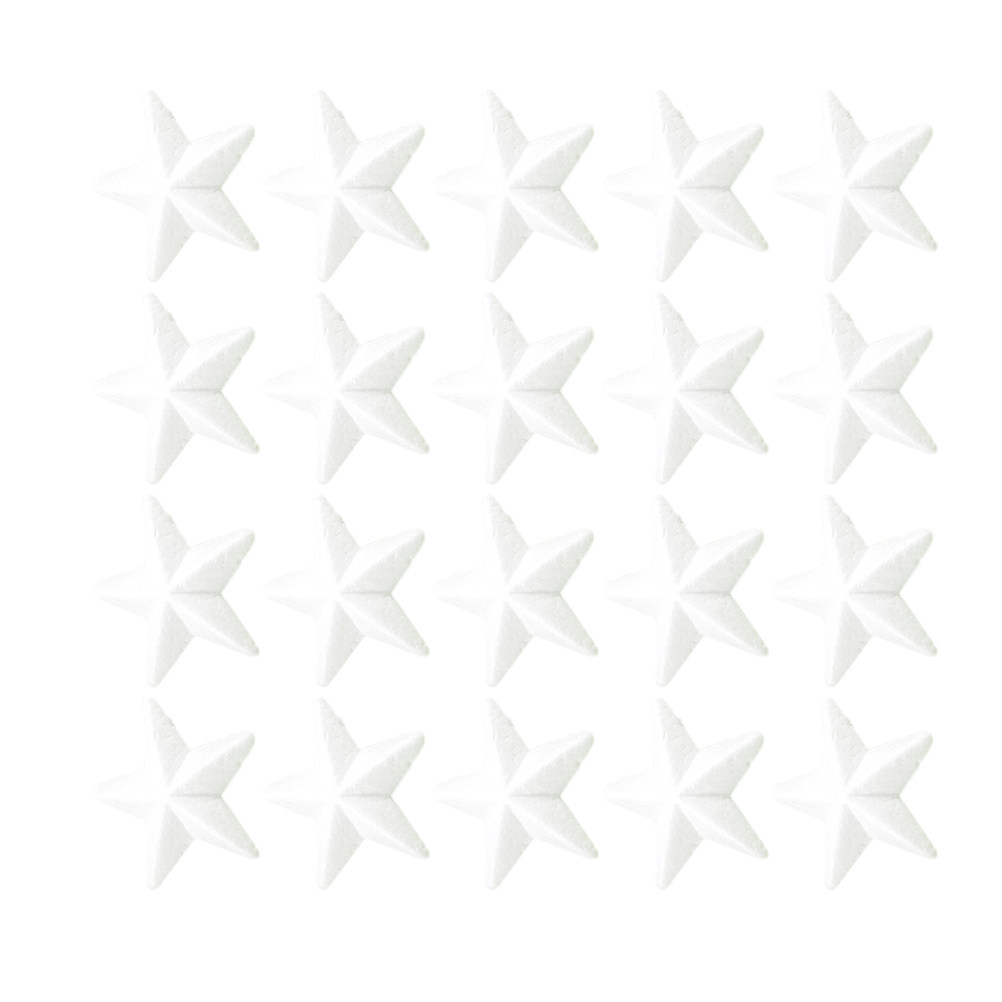 20Pcs Foam Ball Star Decoratio - Craft Embellishments のレビューと価格
