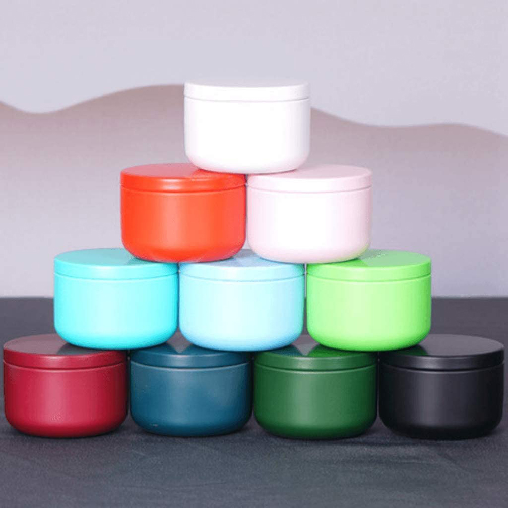 Tea Can with Airtight Lids Tin - Craft Embellishment Storage のレビューと価格