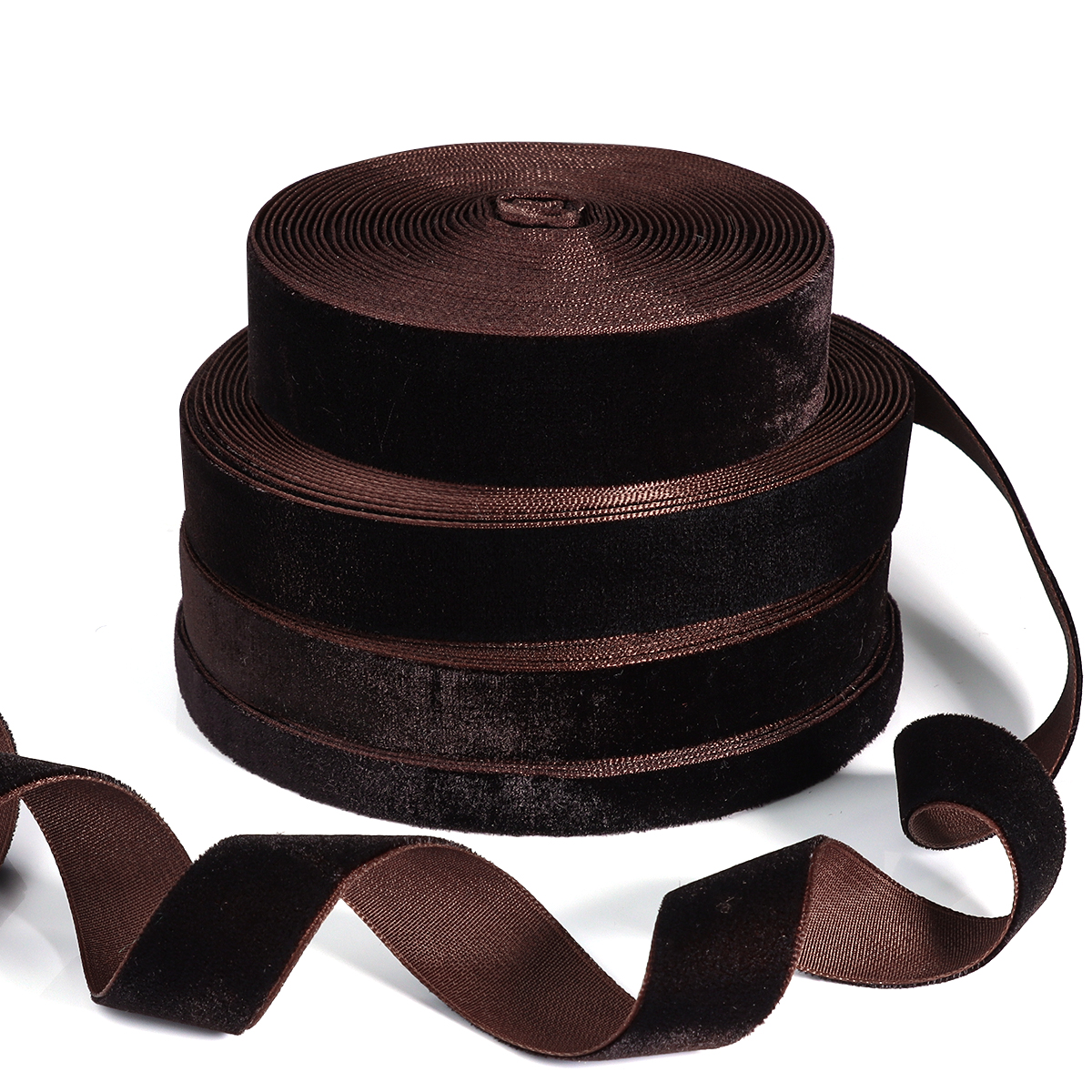 5-10yards/roll Velvet Ribbons  - Velvet Ribbon Roll のレビューと価格