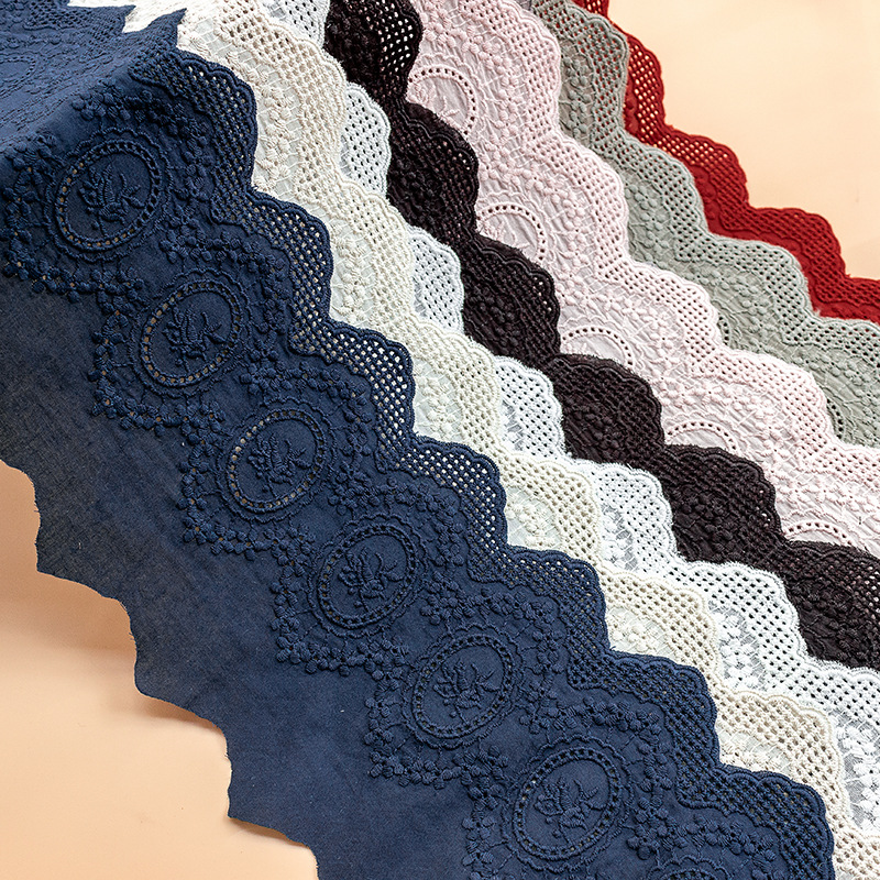 2Yards Colorful  Cotton Embroi - Lace Ribbon Trim のレビューと価格