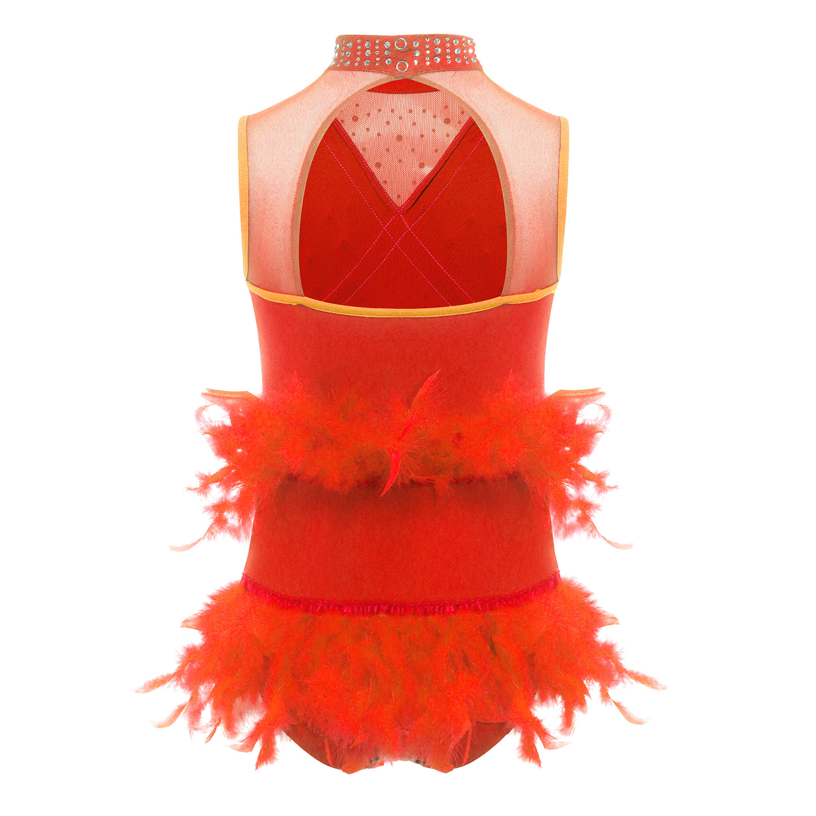 Kids Girls Latin Ballet Dance  - Rhinestone Banding Trim のレビューと価格