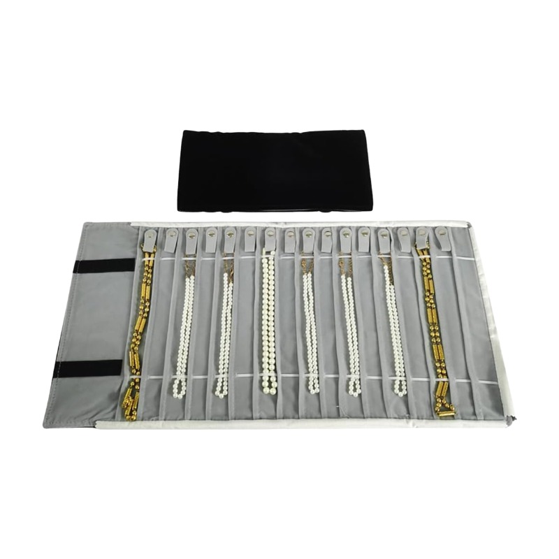 Travel Jewelry Organizer Case  - Velvet Ribbon Roll のレビューと価格