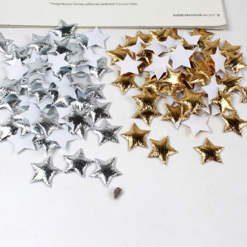 100Pcs Gold/Silver Stars For C - Embellishments For Scrapbooking のレビューと価格